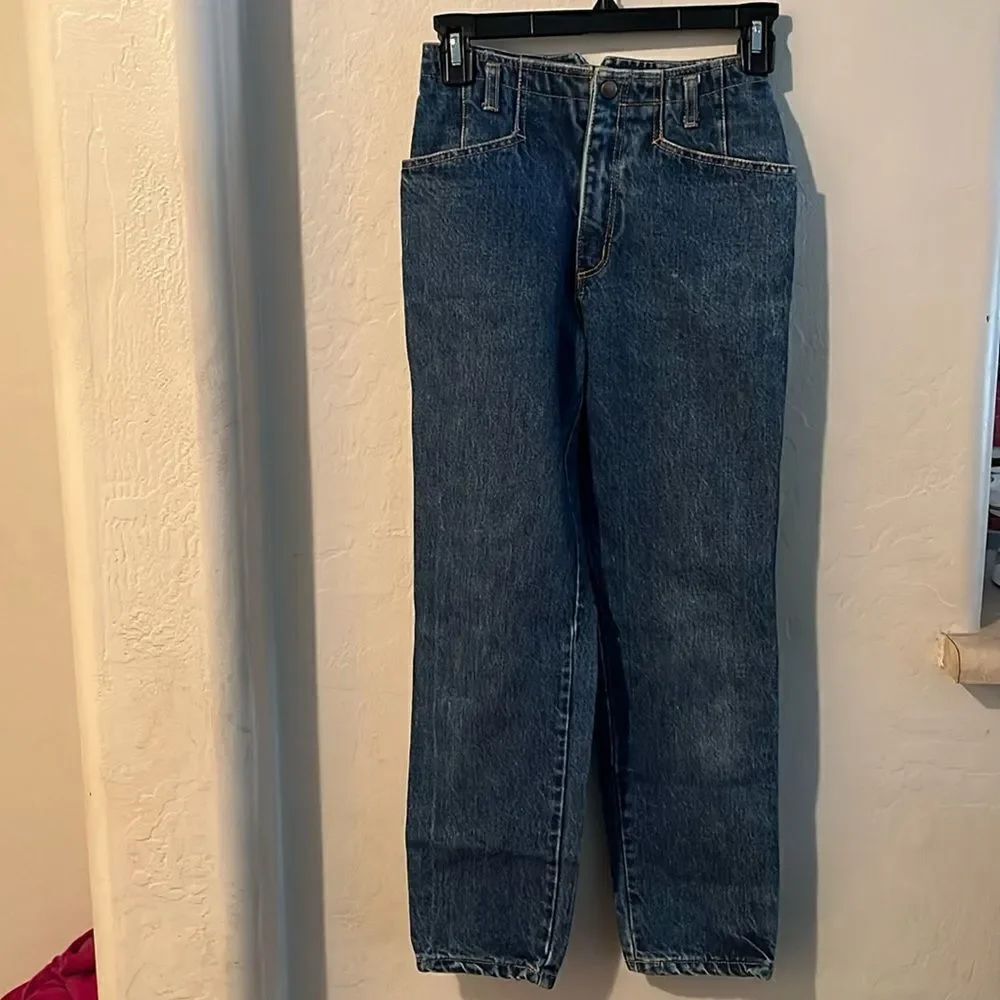 Vintage Guess Girls’ Distressed Blue Denim Jeans